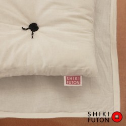Housse de protection en percale de coton pour futon transportable