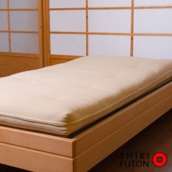 Futon latex 5cm matières bio et naturelles